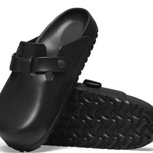 🎉 Birkenstock Boston Clog EVA, Black Size:38/US 7